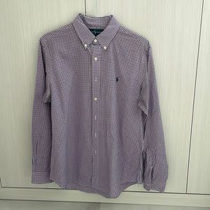 Ralph Lauren Men’s Classic Fit - purple shirt